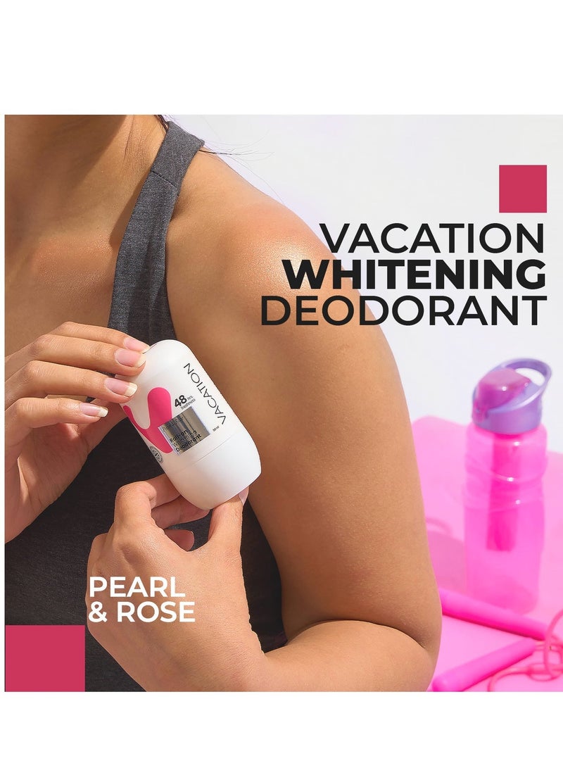 VACATION Pearl & Rose Whitening Deodorant 50 ml - Image 4